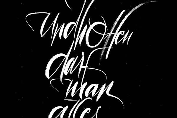 Kurs Nr. 486 Petra Skirk _ Pinselschrift